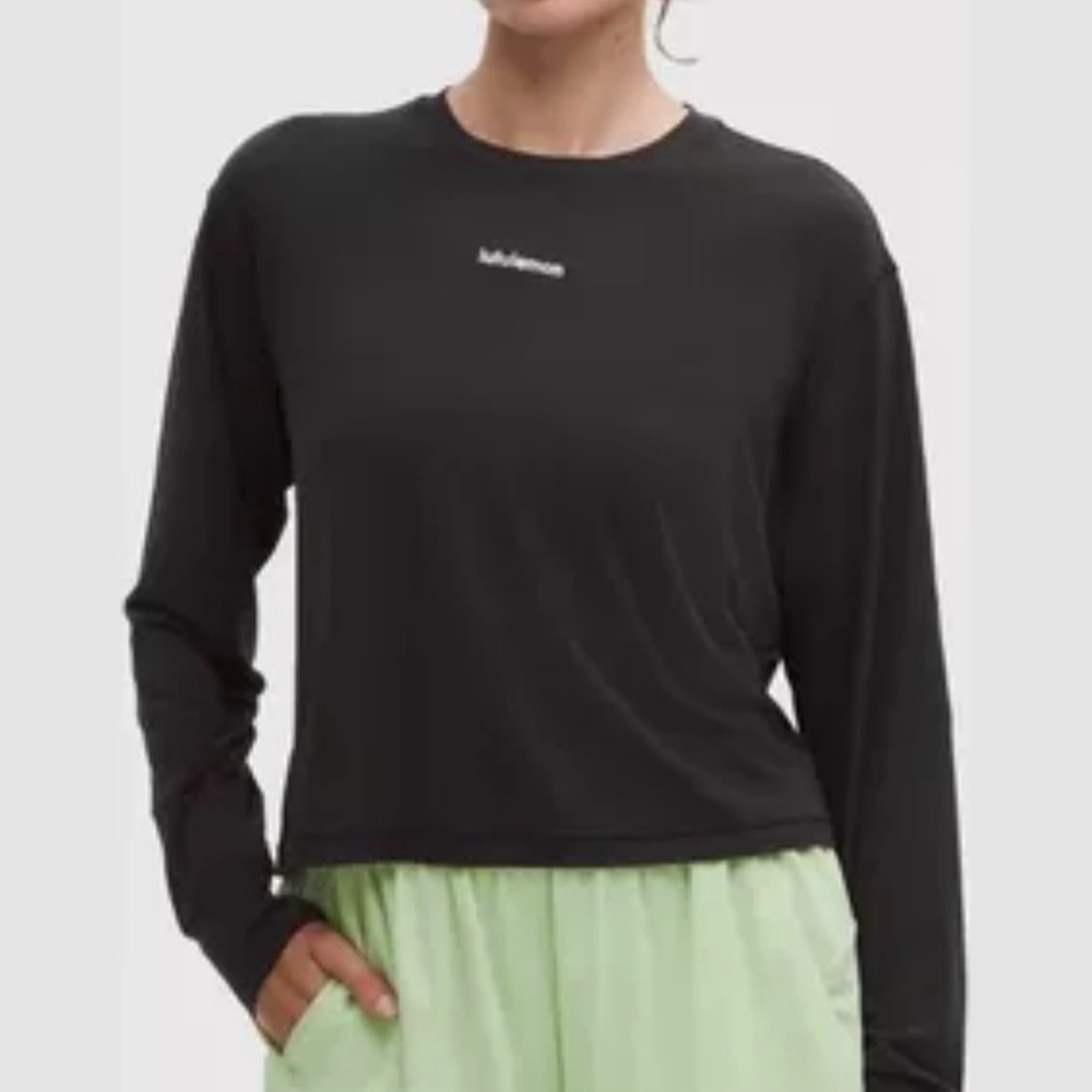lululemon athletica Charcoal Long Sleeve shirt